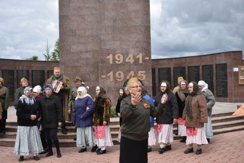 В Кайбицах встретили 80 годовщину Победы