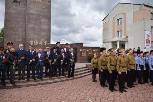 В Кайбицах встретили 80 годовщину Победы