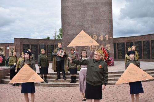В Кайбицах встретили 80 годовщину Победы