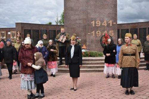 В Кайбицах встретили 80 годовщину Победы