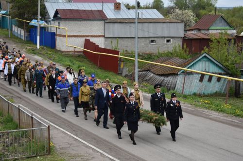 В Кайбицах встретили 80 годовщину Победы