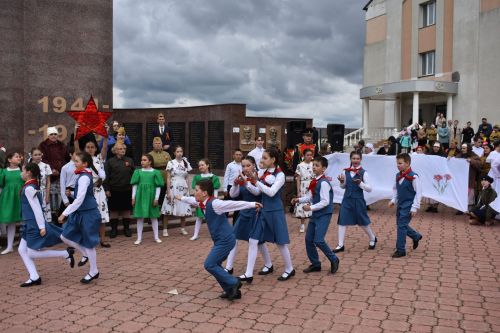 В Кайбицах встретили 80 годовщину Победы