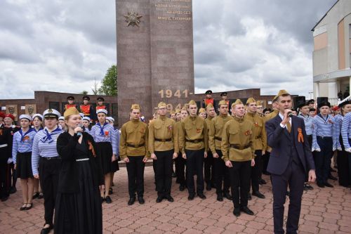 В Кайбицах встретили 80 годовщину Победы