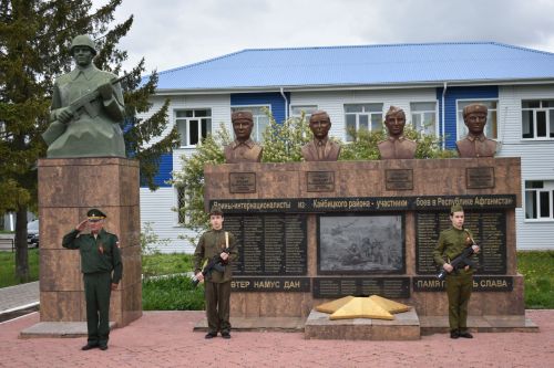 В Кайбицах встретили 80 годовщину Победы
