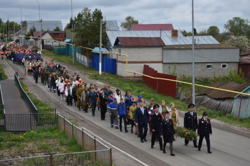 В Кайбицах встретили 80 годовщину Победы