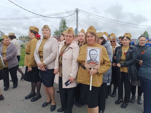 В Кайбицах встретили 80 годовщину Победы