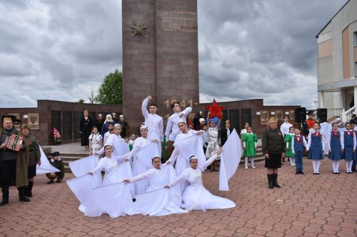 В Кайбицах встретили 80 годовщину Победы