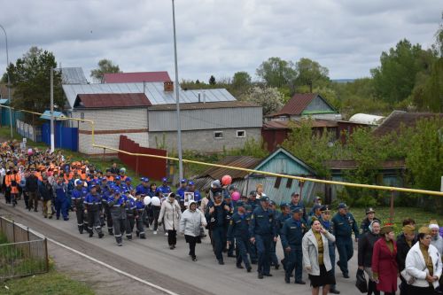 В Кайбицах встретили 80 годовщину Победы