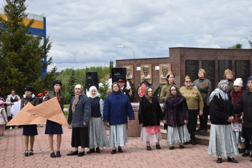 В Кайбицах встретили 80 годовщину Победы