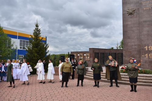 В Кайбицах встретили 80 годовщину Победы