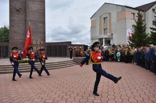 В Кайбицах встретили 80 годовщину Победы