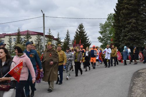 В Кайбицах встретили 80 годовщину Победы