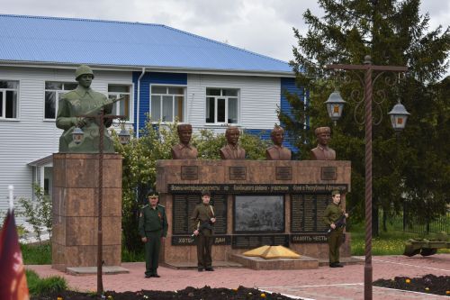 В Кайбицах встретили 80 годовщину Победы