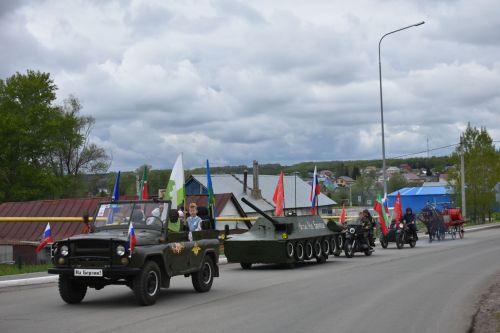 В Кайбицах встретили 80 годовщину Победы