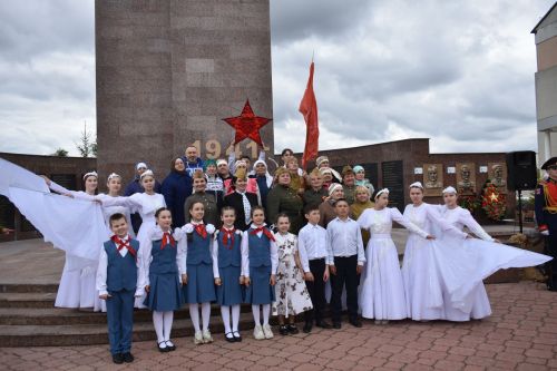В Кайбицах встретили 80 годовщину Победы