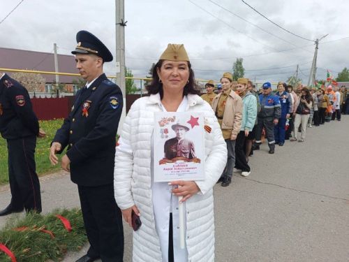 В Кайбицах встретили 80 годовщину Победы