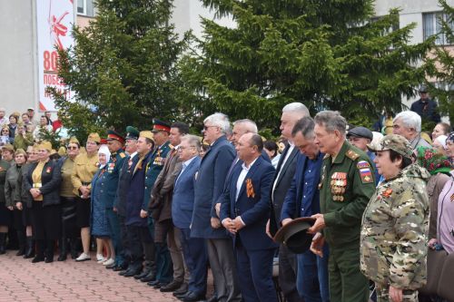 В Кайбицах встретили 80 годовщину Победы