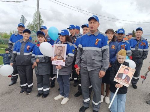 В Кайбицах встретили 80 годовщину Победы