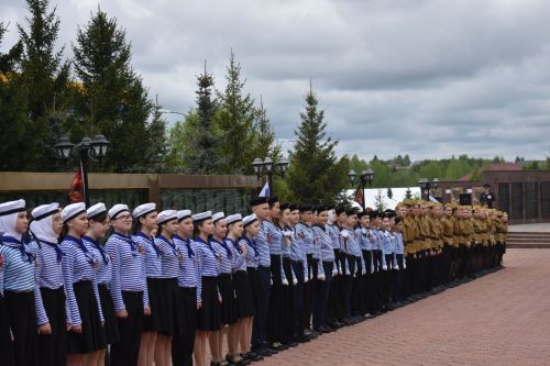 В Кайбицах встретили 80 годовщину Победы