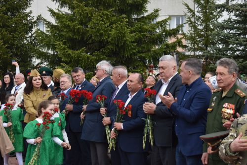 В Кайбицах встретили 80 годовщину Победы