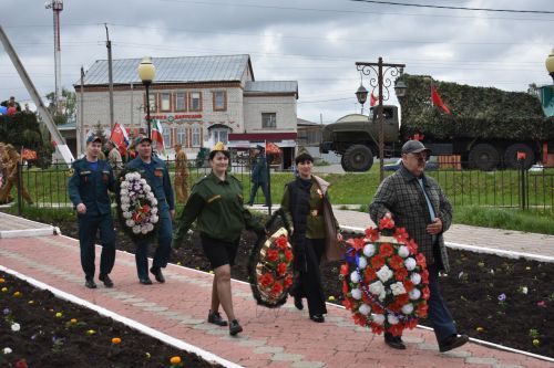 В Кайбицах встретили 80 годовщину Победы