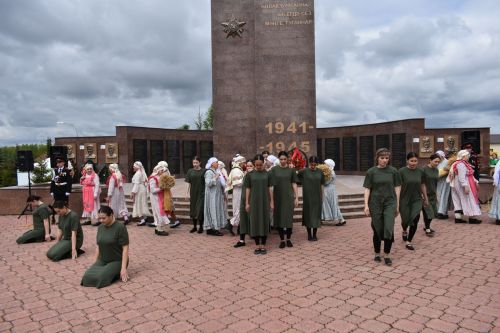 В Кайбицах встретили 80 годовщину Победы