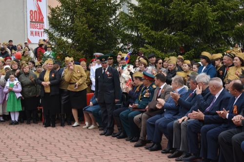 В Кайбицах встретили 80 годовщину Победы