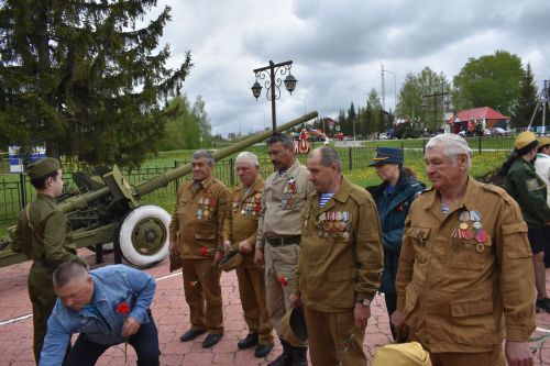 В Кайбицах встретили 80 годовщину Победы