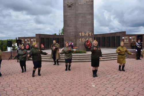 В Кайбицах встретили 80 годовщину Победы