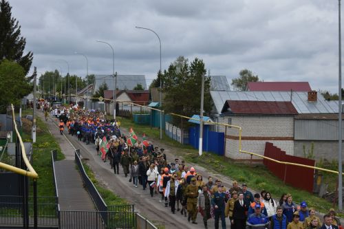 В Кайбицах встретили 80 годовщину Победы