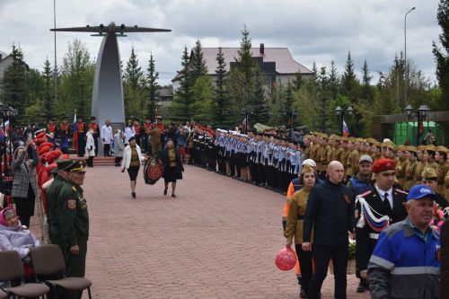 В Кайбицах встретили 80 годовщину Победы