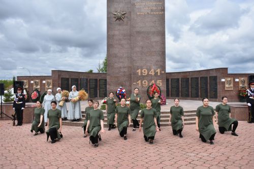 В Кайбицах встретили 80 годовщину Победы