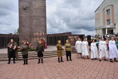 В Кайбицах встретили 80 годовщину Победы