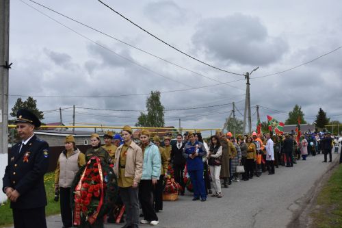 В Кайбицах встретили 80 годовщину Победы
