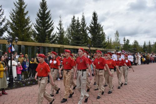 В Кайбицах встретили 80 годовщину Победы