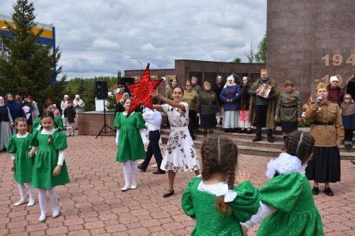 В Кайбицах встретили 80 годовщину Победы