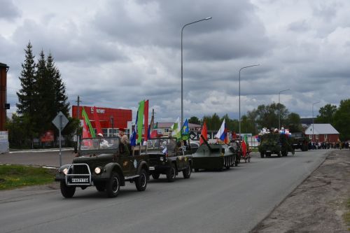 В Кайбицах встретили 80 годовщину Победы