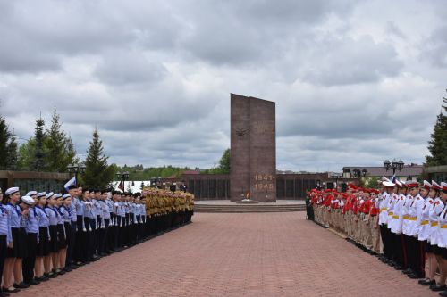 В Кайбицах встретили 80 годовщину Победы
