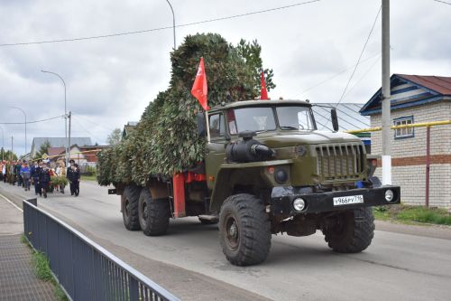 В Кайбицах встретили 80 годовщину Победы