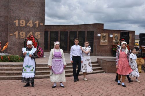 В Кайбицах встретили 80 годовщину Победы
