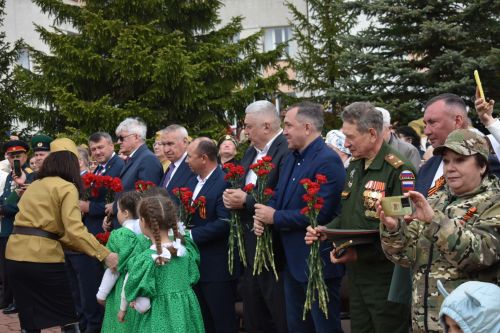 В Кайбицах встретили 80 годовщину Победы