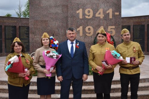 В Кайбицах в День Победы вручили ордена и медали