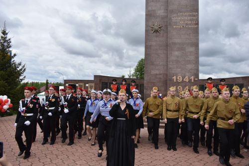 В Кайбицах встретили 80 годовщину Победы