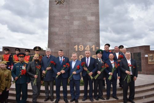 В Кайбицах встретили 80 годовщину Победы