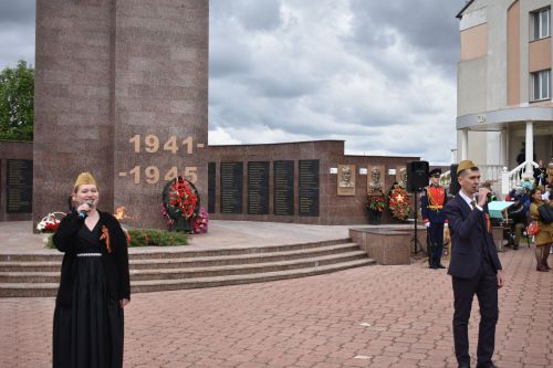 В Кайбицах встретили 80 годовщину Победы