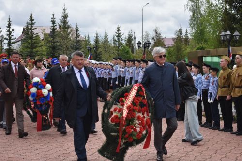 В Кайбицах встретили 80 годовщину Победы