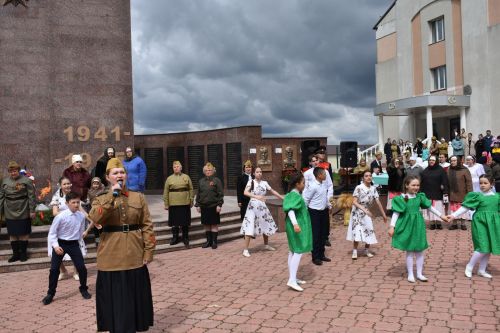 В Кайбицах встретили 80 годовщину Победы