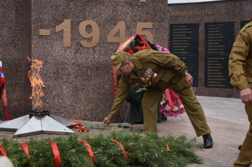 В Кайбицах встретили 80 годовщину Победы