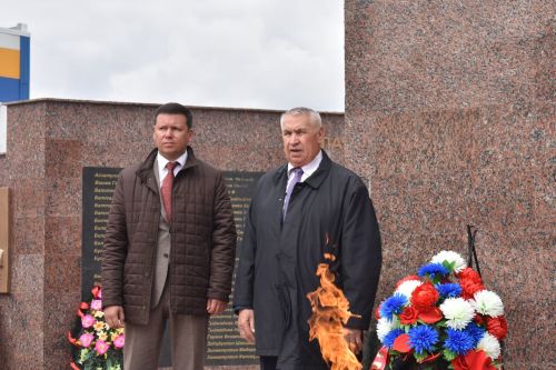 В Кайбицах встретили 80 годовщину Победы