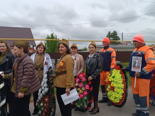 В Кайбицах встретили 80 годовщину Победы